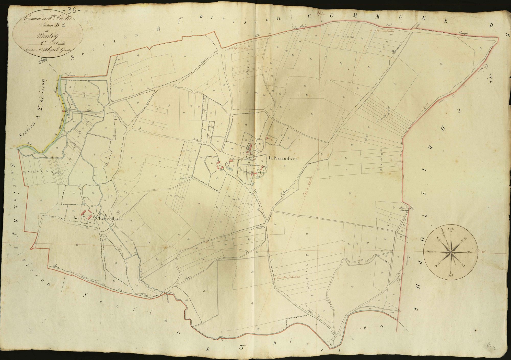 Sainte-Cécile - Section B2, dite de Montry.