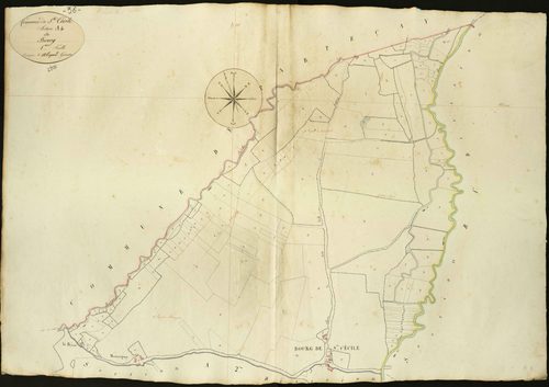 Sainte-Cécile - Section A1, dite du Bourg.