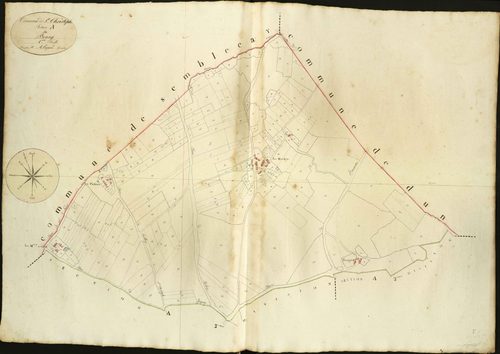 Saint-Christophe-en-Bazelle - Section A1, dite du Bourg.