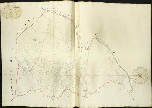 Saint-Christophe-en-Bazelle - Section C1, dite de la Béraudière.