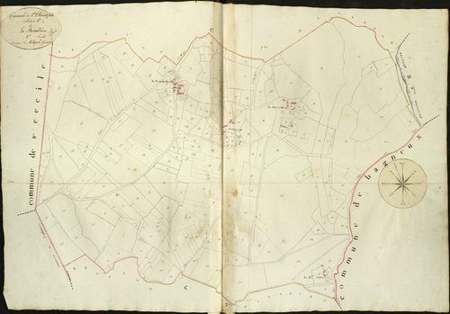 Saint-Christophe-en-Bazelle - Section C2, dite de la Béraudière.