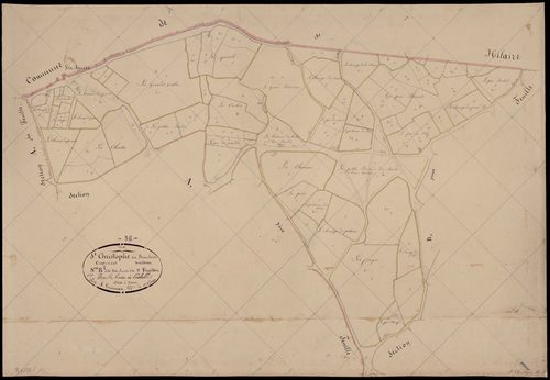 Saint-Christophe-en-Boucherie - Section B1, dite des Sinets.