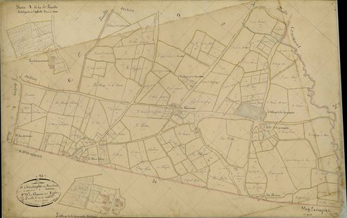 Saint-Christophe-en-Boucherie - Section D2, dite des Thavenets.