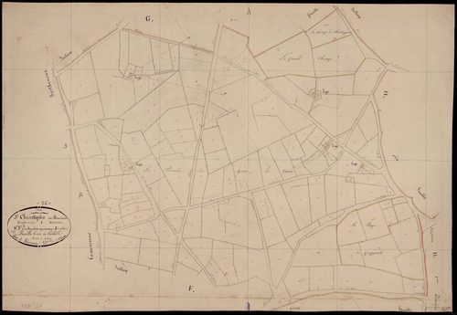 Saint-Christophe-en-Boucherie - Section F1, dite de La Brande des Ajons de Vaux.