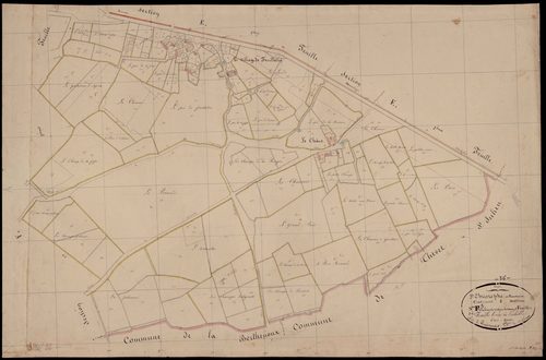 Saint-Christophe-en-Boucherie - Section F3, dite De La Brande des Ajons de Vaux.