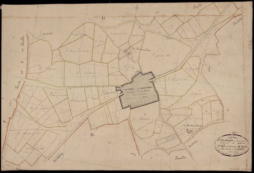 Saint-Christophe-en-Boucherie - Section H2, dite du Bourg.