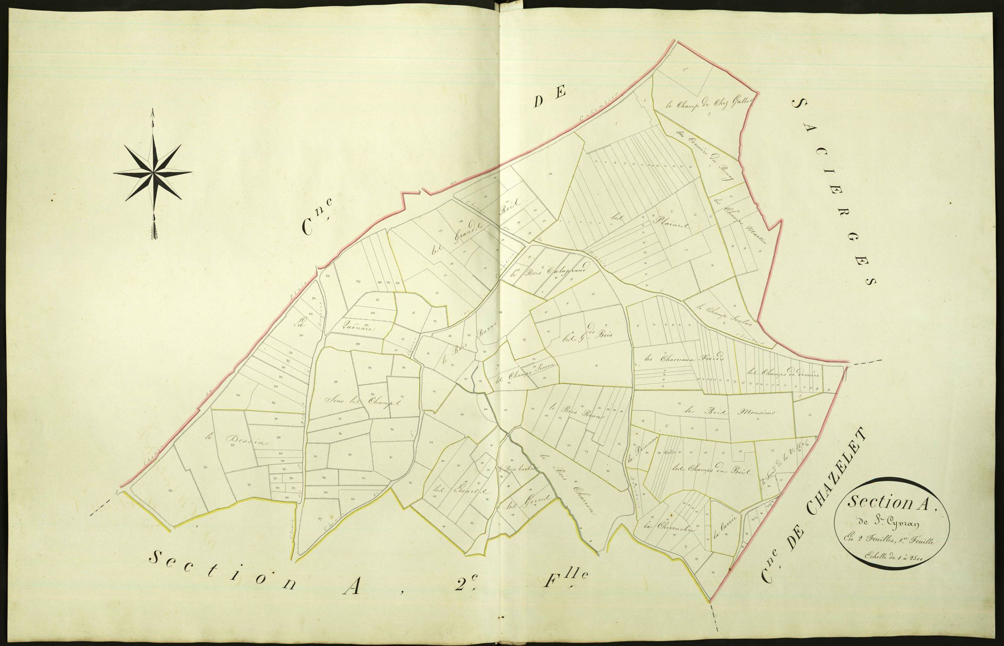 Saint-Civran - Section A1, dite de Saint-Cyvran.