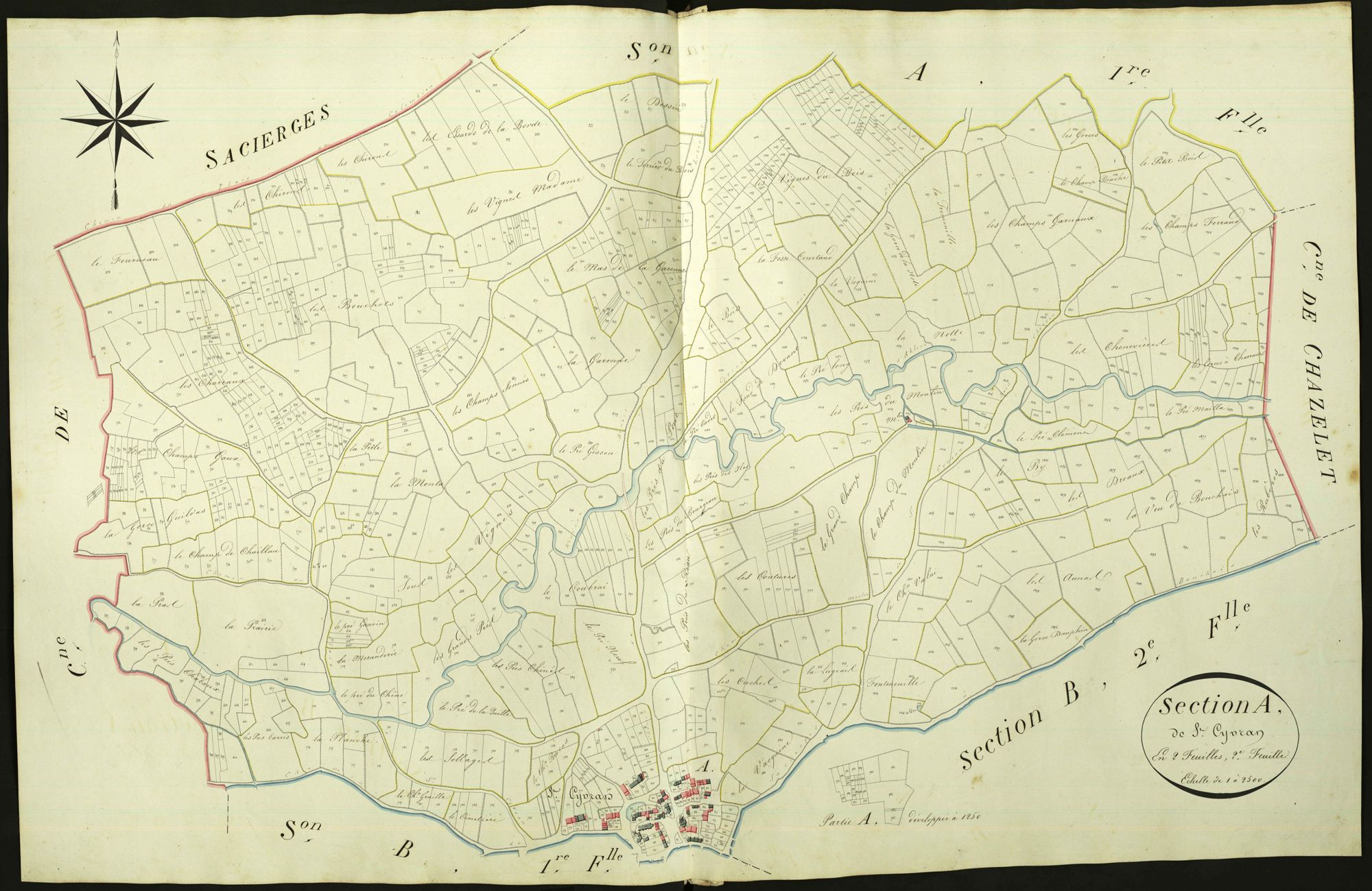 Saint-Civran - Section A2, dite de Saint-Cyvran.