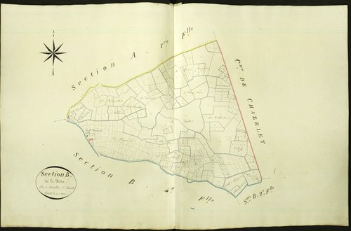 Saint-Civran - Section B1, dite de la Bitte.