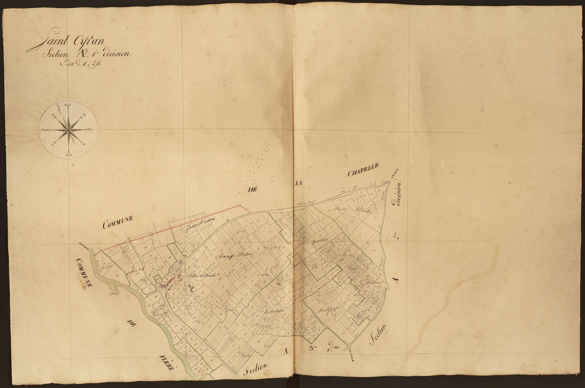 Saint-Cyran-du-Jambot - Section A1.