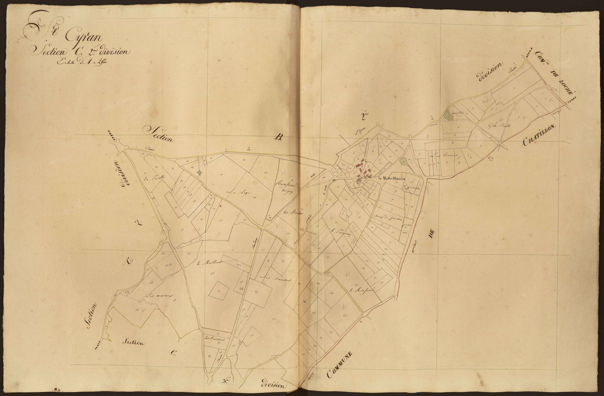 Saint-Cyran-du-Jambot - Section C2.