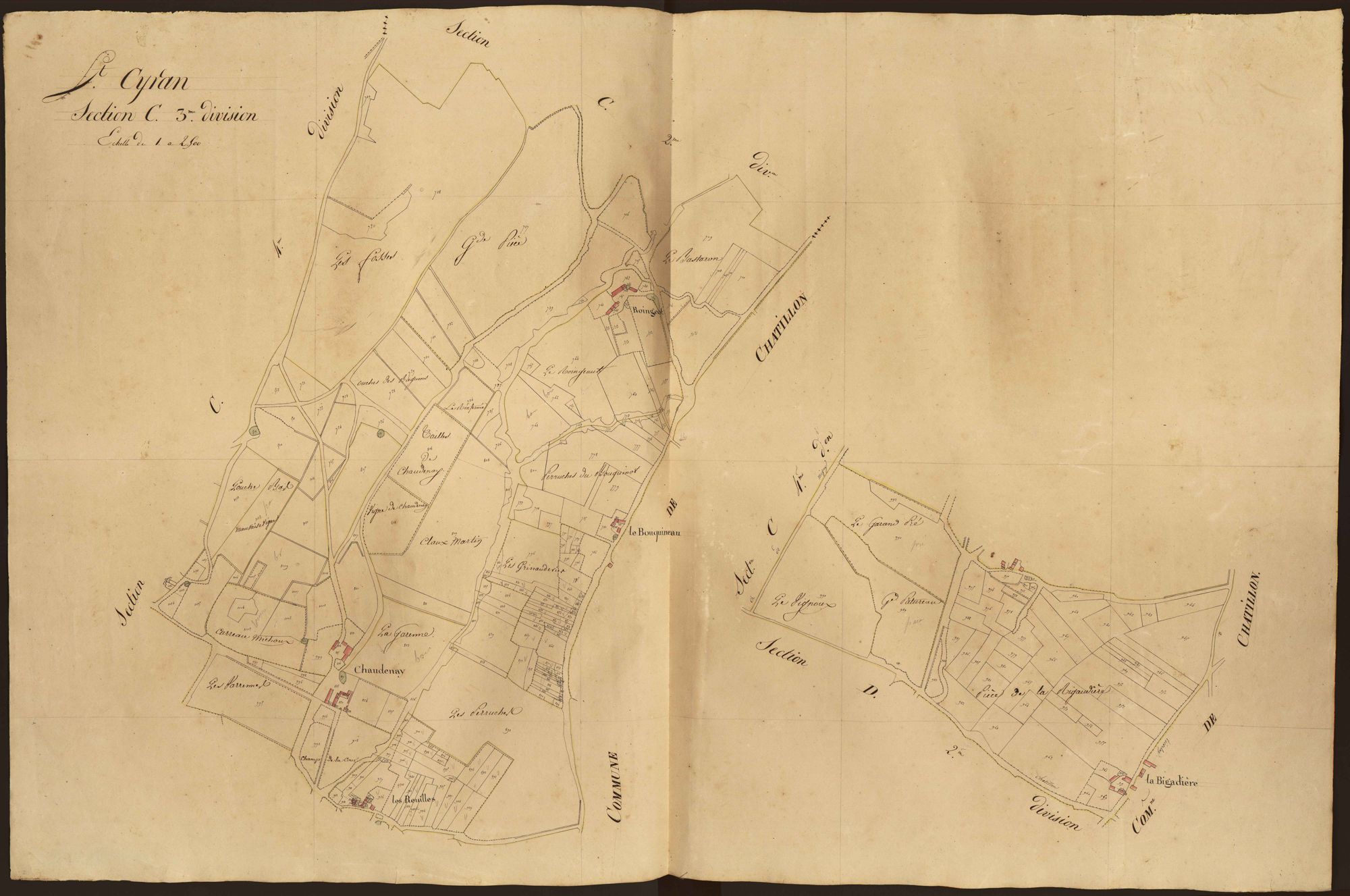 Saint-Cyran-du-Jambot - Section C3.