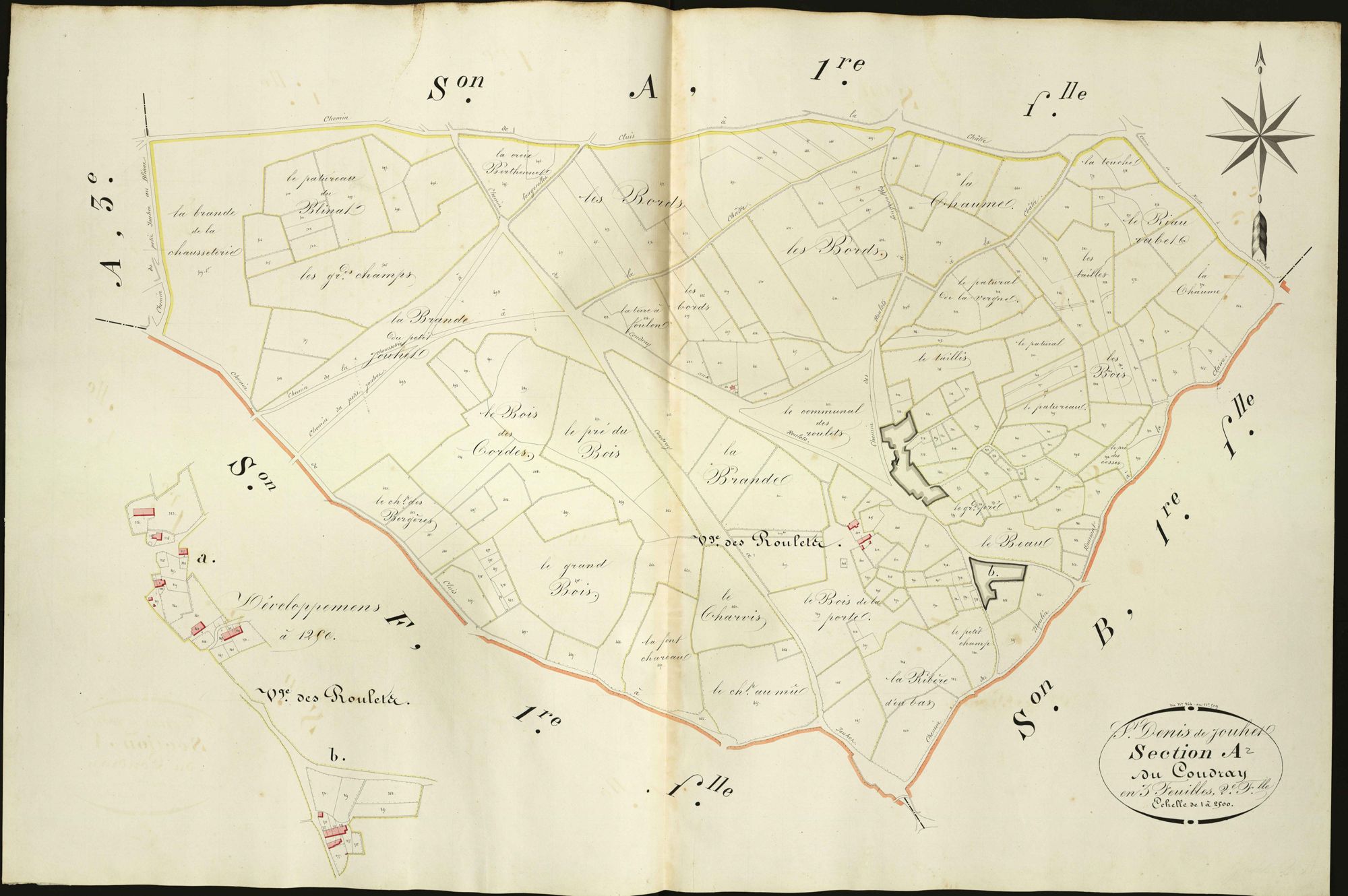 Saint-Denis-de-Jouhet - Section A2, dite du Coudray.