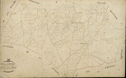 Saint-Denis-de-Jouhet - Section C3, dite de la Terre d' Ivry.