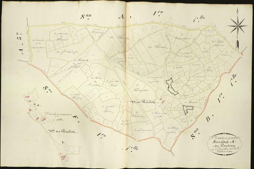 Saint-Denis-de-Jouhet - Section A2, dite du Coudray.