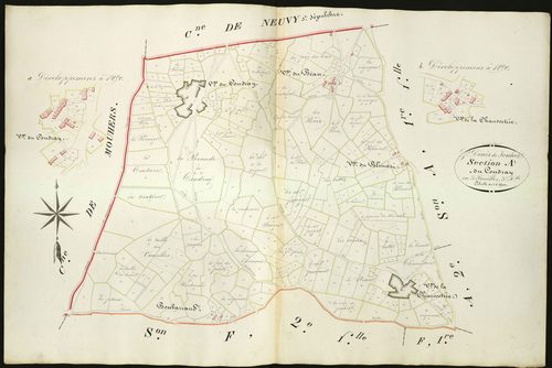 Saint-Denis-de-Jouhet - Section A3, dite du Coudray.