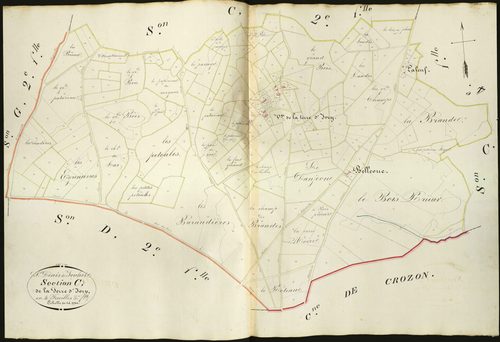 Saint-Denis-de-Jouhet - Section C3, dite de la Terre d' Ivry.