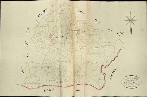 Saint-Denis-de-Jouhet - Section C4, dite de la Terre d' ivry.