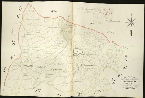 Saint-Denis-de-Jouhet - Section D1, dite des Bouchauds.