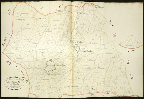Saint-Denis-de-Jouhet - Section G1, dite de Roche.