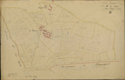 Saint-Gaultier - Section B3, développement, .