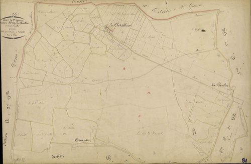Sainte-Gemme - Section B1, dite du Chatellier.