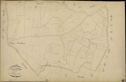Sainte-Gemme - Section B2, dite du Chatellier.