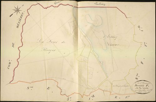 Sainte-Gemme - Section F2, dite de la Ronde.