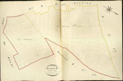 Saint-Georges-sur-Arnon - Section B1, dite des Pierrots.