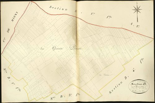 Saint-Georges-sur-Arnon - Section B2, dite des Pierrots.