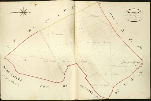 Saint-Georges-sur-Arnon - Section C1, dite de Chassepain.