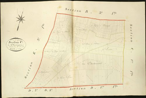 Saint-Georges-sur-Arnon - Section C2, dite de Chassepain.