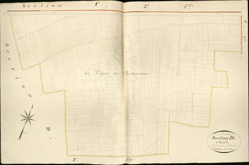 Saint-Georges-sur-Arnon - Section D1, dite d'Avail.