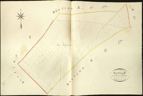Saint-Georges-sur-Arnon - Section E2, dite de Pied Pleau.