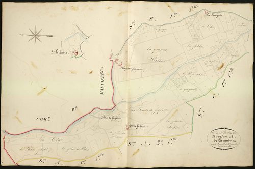 Saint-Hilaire-sur-Benaize - Section A4, dite de Lavaudieu.