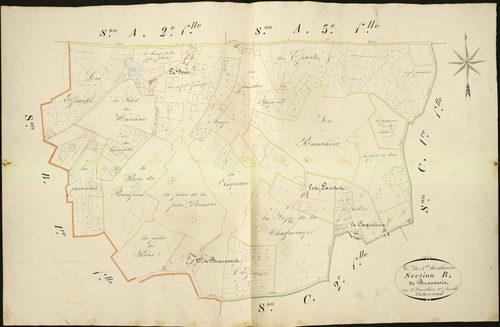 Saint-Hilaire-sur-Benaize - Section B2, dite de Broussois.