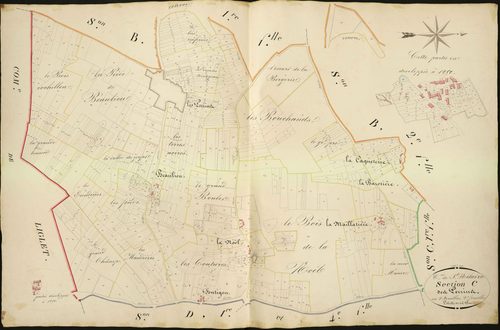 Saint-Hilaire-sur-Benaize - Section C2, dite des Perrins.