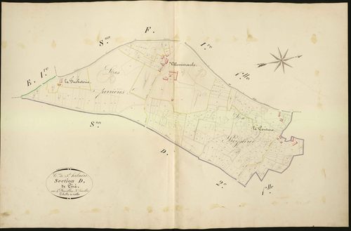 Saint-Hilaire-sur-Benaize - Section D3, dite de Céré.