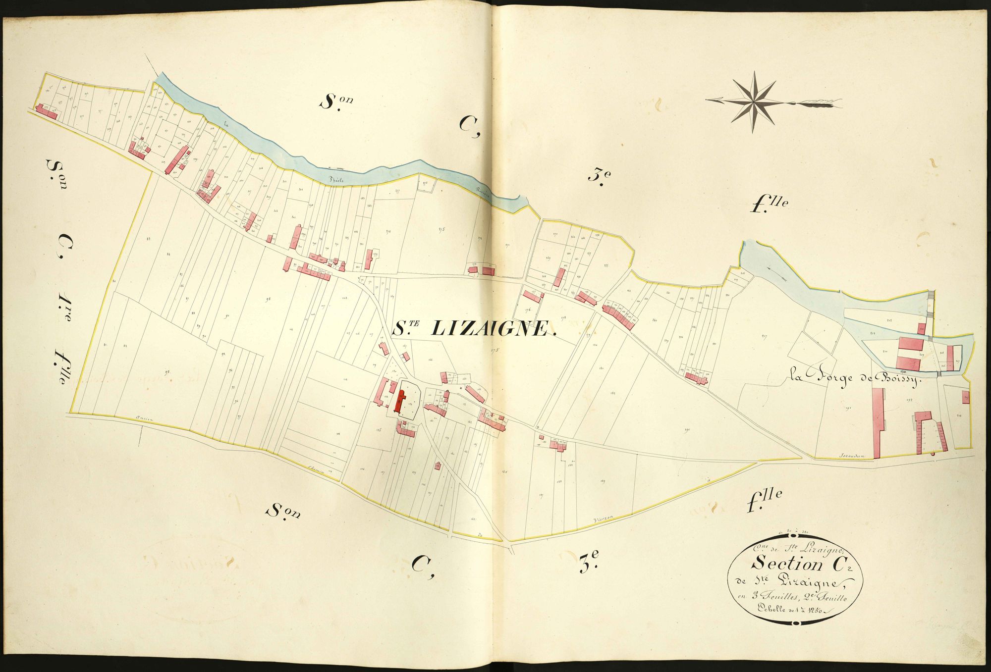 Sainte-Lizaigne - Section C2, dite de Sainte-Lizaigne.