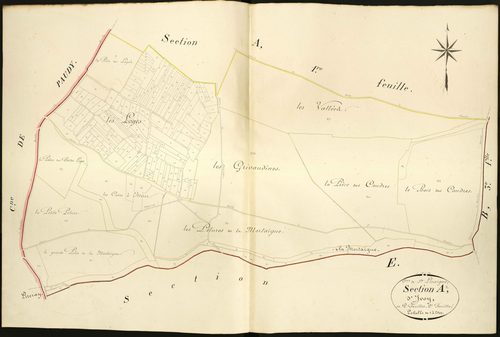 Sainte-Lizaigne - Section A2, dite d'Ivoy.