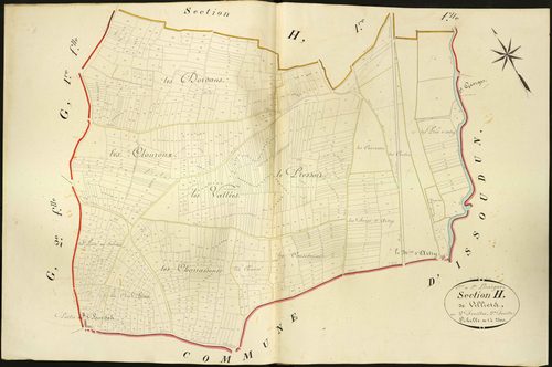 Sainte-Lizaigne - Section H2, dite de Villiers.
