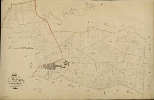Sainte-Lizaigne - Section G, dite des Bordes.