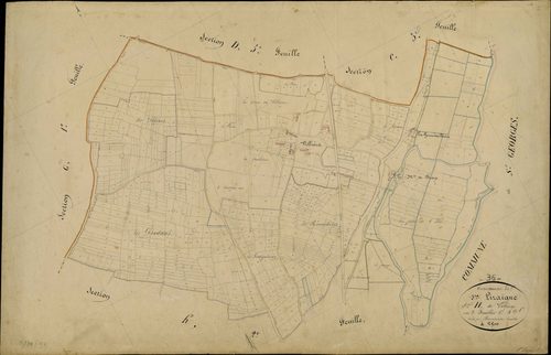 Sainte-Lizaigne - Section H1, dite de Villiers.