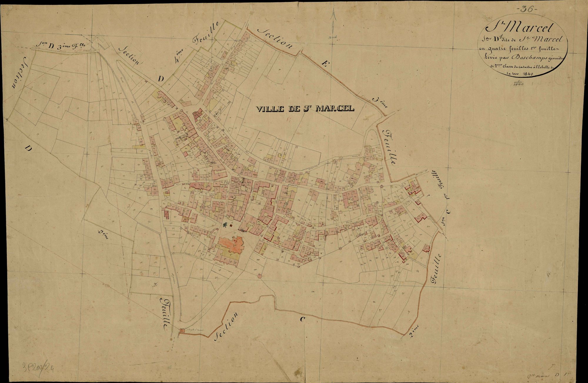 Saint-Marcel - Section D1, dite de Saint-Marcel.