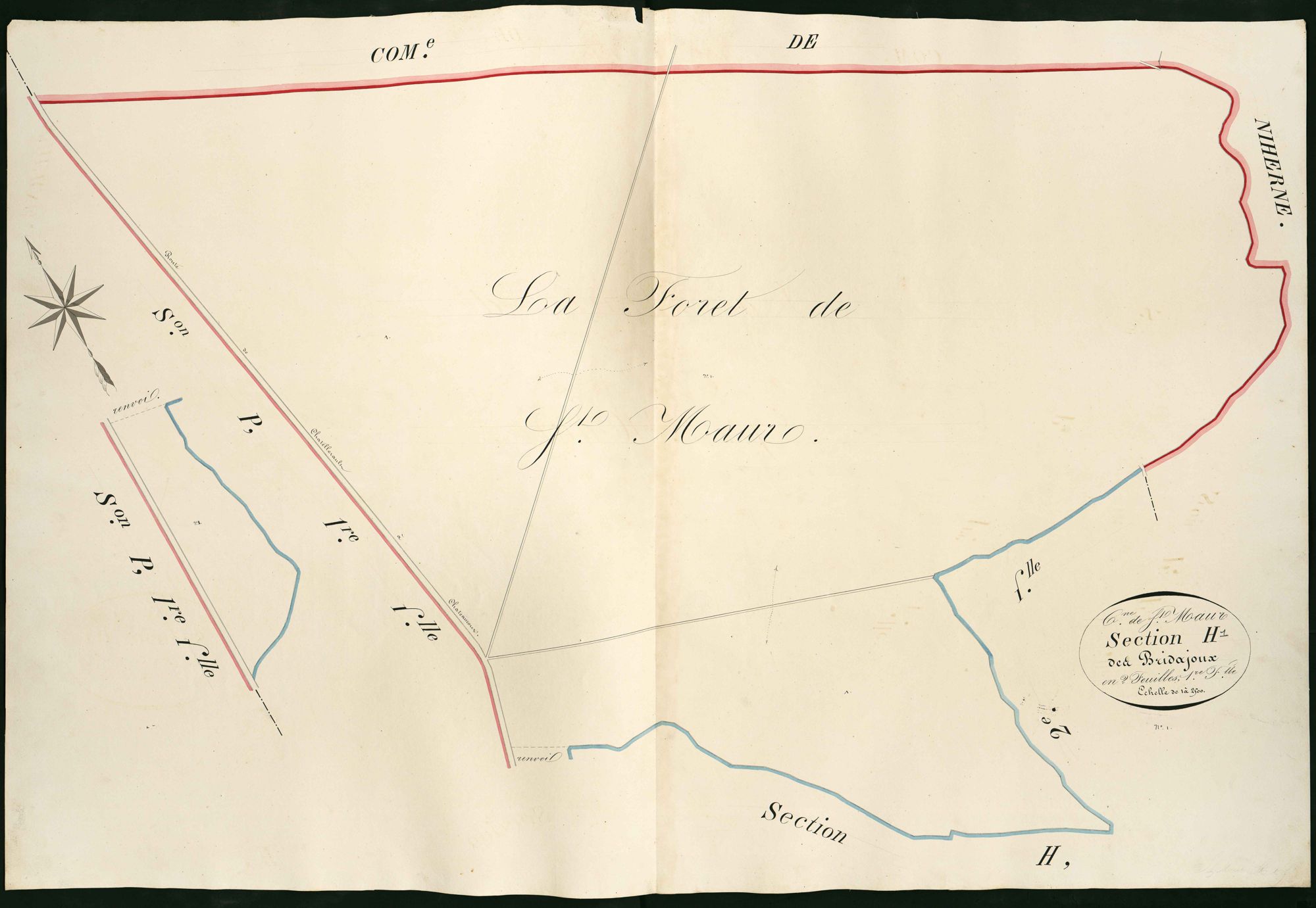 Saint-Maur - Section H1, dite Des Bridajoux.