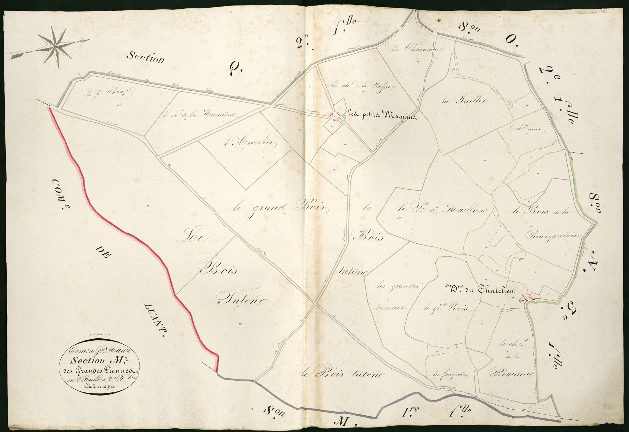 Saint-Maur - Section M2, dite des Grandes Liennes.