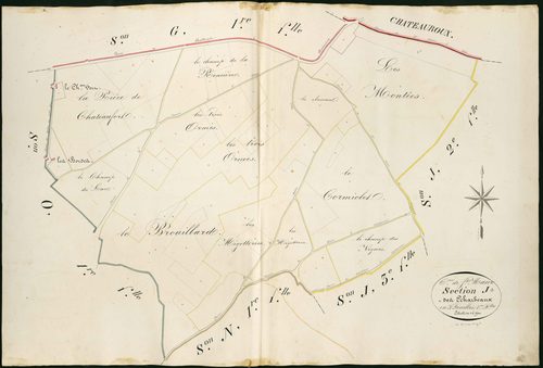 Saint-Maur - Section J1, dite des Echarbeaux.
