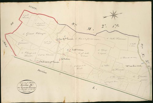 Saint-Maur - Section M1, dite des Grandes Liennes.
