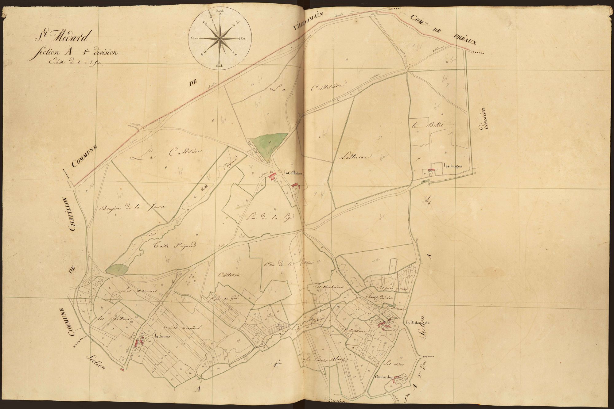 Saint-Médard - Section A1.