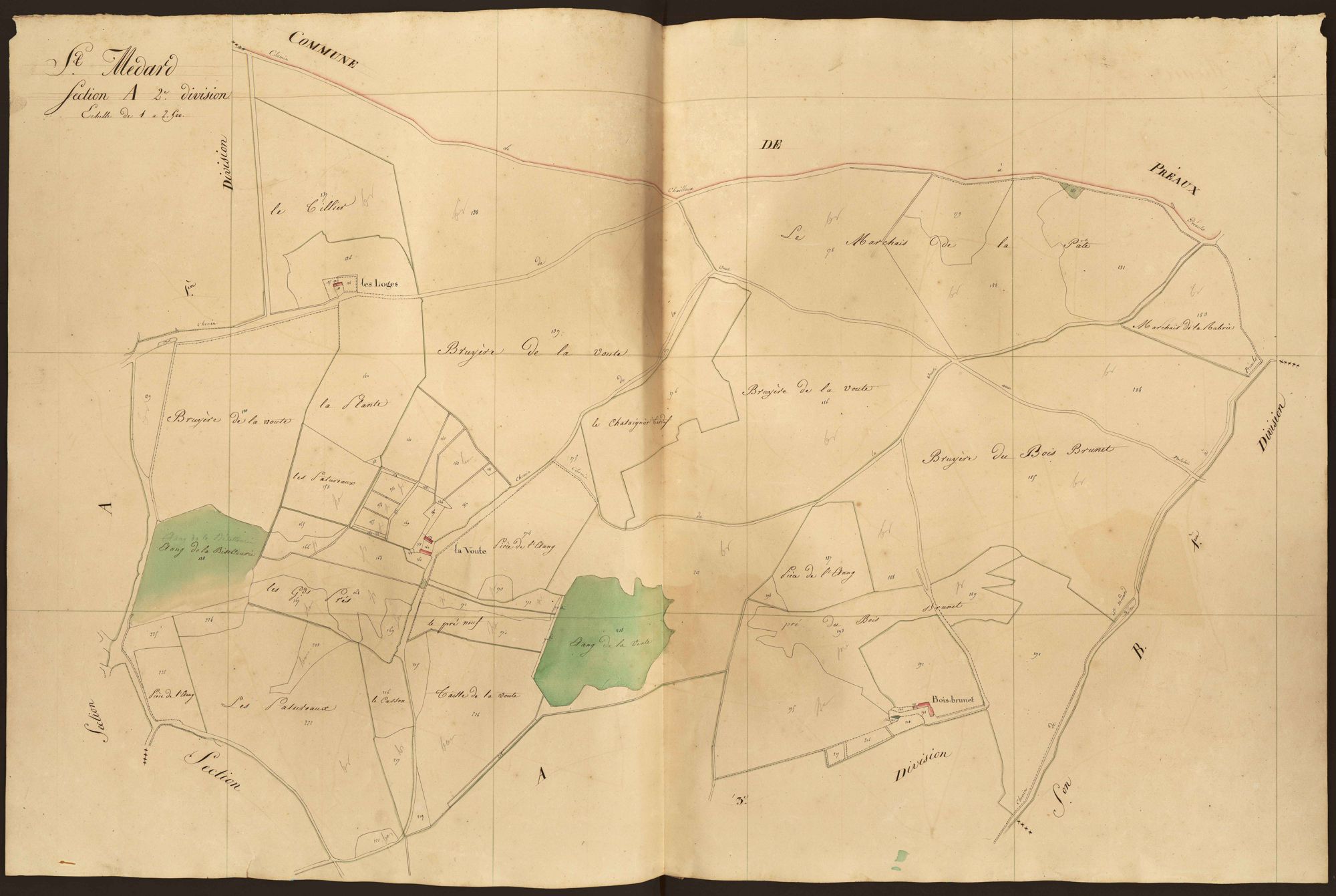 Saint-Médard - Section A2.